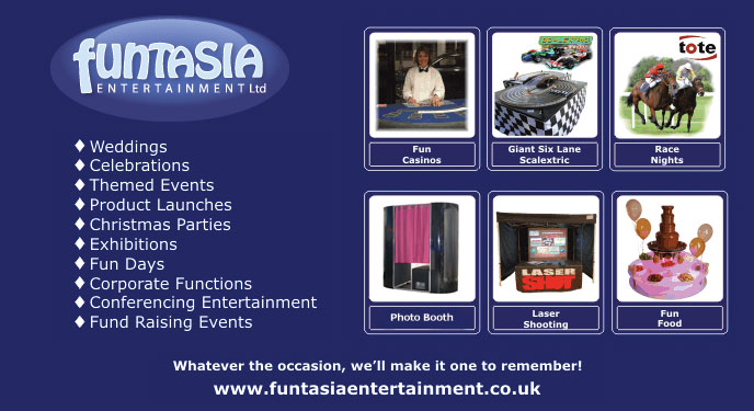 Click here to visit the 'Funtasia Entertainment' website